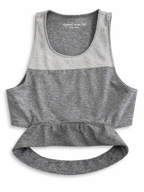 Outdoor Voices slashback crop top bra